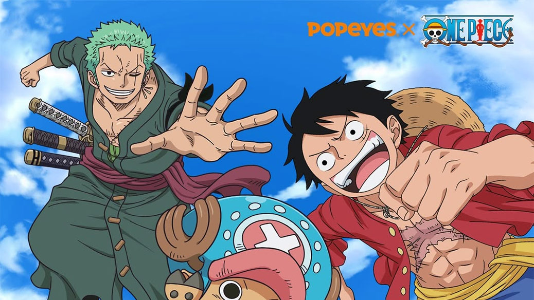 Popeyes x ONE PIECE